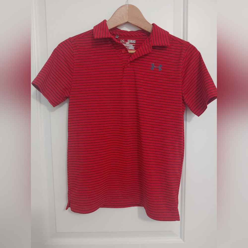 Under Armour Boys Medium Golf Polo